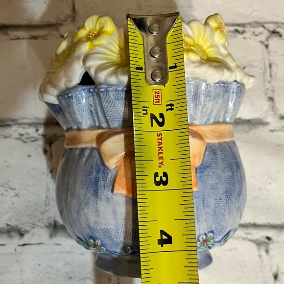 Ceramic Scented Wax Warmer Floral Bundle Tea Light Candle Holder Cottage Core - Picture 11 of 16